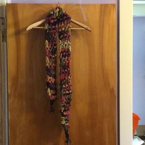 Hand knit scarf